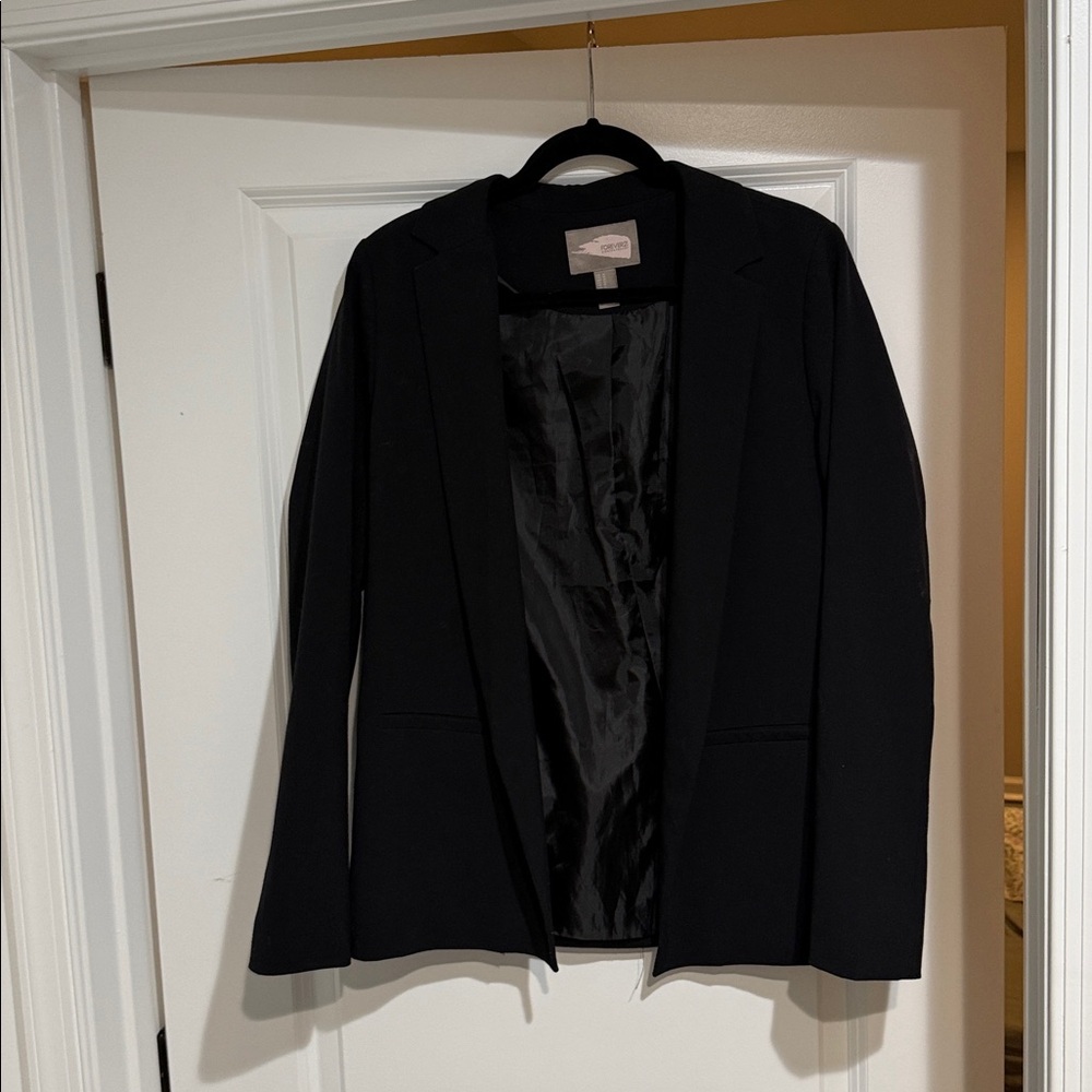 Forever 21 Classic Black Blazer